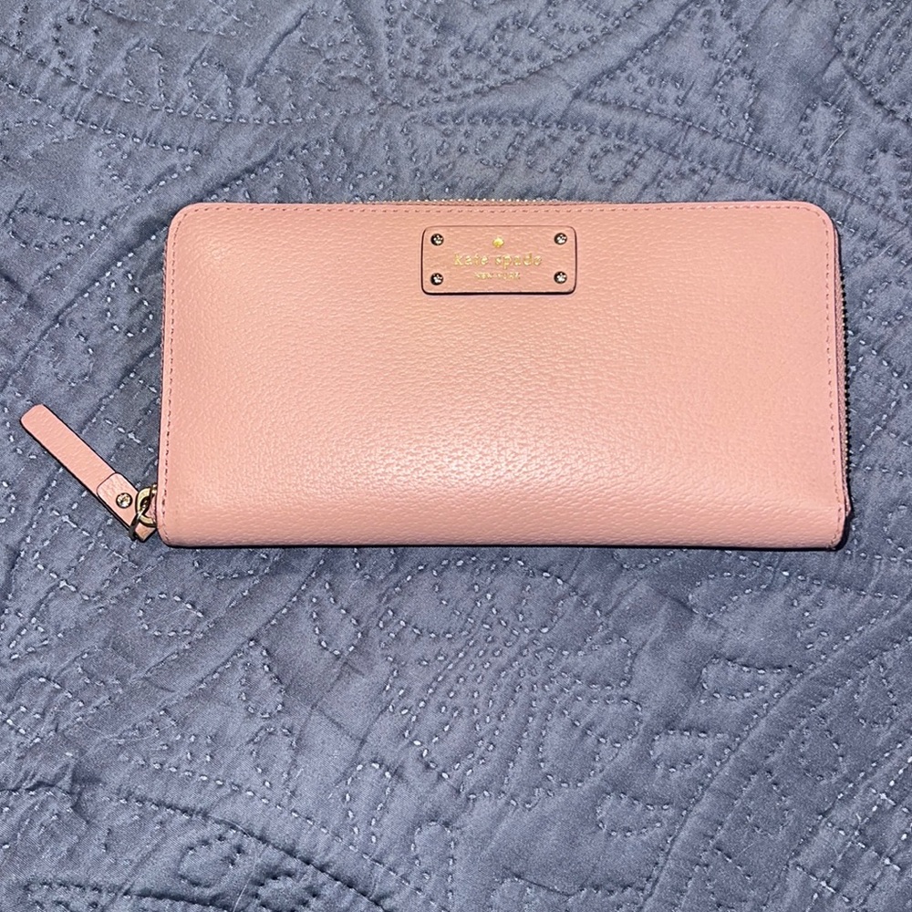 Never used, mauve Kate Spade wallet